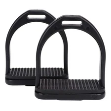 Tnfeeon 2PCS High Strength Stirrups, Black Engineering Plastics Stirrups with No