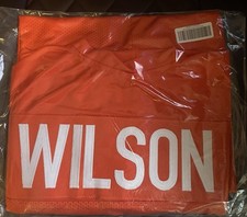 Logan Wilson Autographed Orange Bengals Jersey BAS Authentication