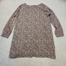 LOFT Multicolor Long Sleeve Dress Size Large