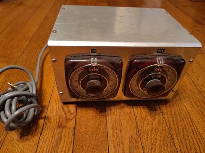 ATC Dual Power Control 115 VAC Dual Timers, On /Off 60/240 Minutes Atcotrol