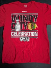 Chicago Blackhawks 2015 Stanley Cup Champions Shirt (Large)