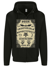 Ouija Board Voodoo Demons Spirits Halloween Mens Zip Up Hoodie