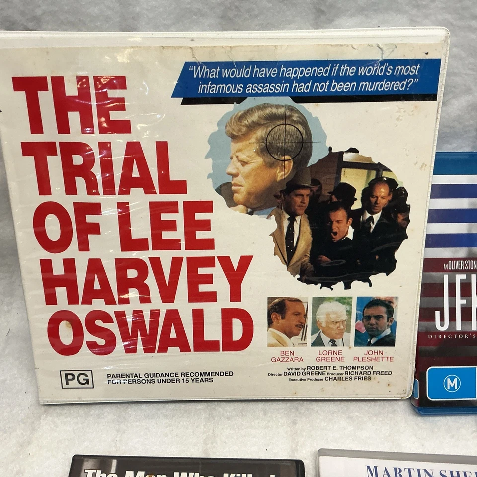 JFK THE TRIAL OF LEE HARVEY OSWALD VHS DVD Bundle - Image 2 of 4