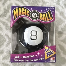 Mattel Games Magic 8 Ball Novelty Toy, Ages 6 , 2007, MPN K0737