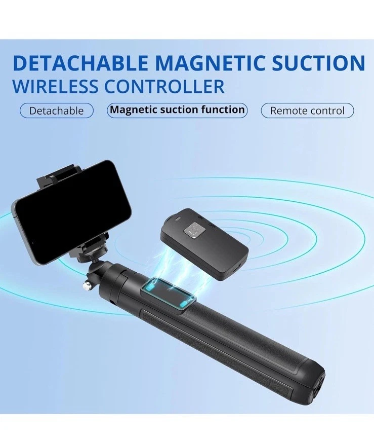 Bluehorn All in One Portable 40 Inch Aluminum Alloy Selfie Stick, Phone Tripod - Image 4 of 4