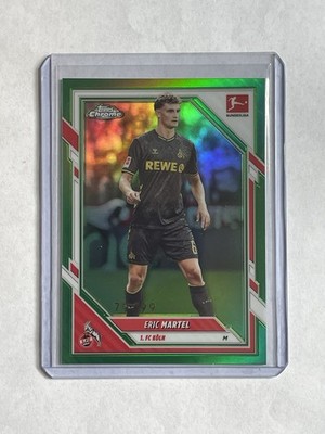 2026 Topps Chrome Bundesliga, Eric Martel #54 Green Refractor /99