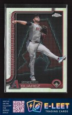 2025 Topps Chrome Eugenio Suárez Lightboard Logo Base Variations #48