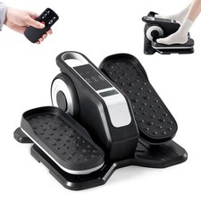 Under Desk Elliptical Machine, Portable Electric Seated Pedal Exerciser with ...