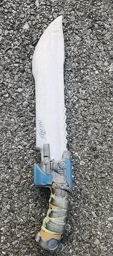 Nerf Foam Zombie Strike Knife Machete Cosplay Great Condition 