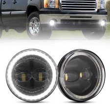 LED Fog Light with Daytime Running Lights for 2007-2013 GMC Sierra 1500/2007
