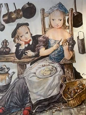 70 year-old print by all the famous artists