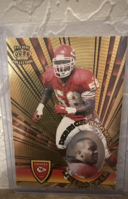 #ad 1996 Pacific Invincible Derrick Thomas #I 74 $3.99