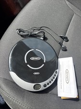 New Sale Jensen Portable CD Player with Bass Boost, Silver