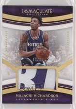 2016 Panini Immaculate Remarkable Memorabilia Prime 12/15 Malachi Richardson 1p5