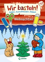 Bastelset Weihnachten Kinder Ab 3 Jahre - Malen, Ausschneiden, Kleben -