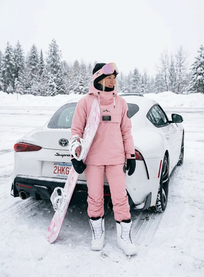Vert Snow Board - 2025 The Sakura Snowboard All-Mountain Pink True
