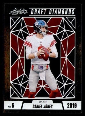 2024 Panini Absolute #DD-DJS Daniel Jones Draft Diamonds