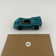 Vintage 1969 USA made Hot Wheels Redline McLaren M6A SF Aqua Blue