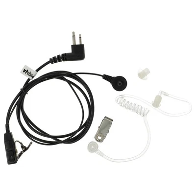 VHBW Headset Ohrhörer PPT Schallschlauch für Motorola Radius P110 Funkgerät