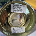 9 Yankees Signed Ball Yogi Berra Whitey Ford Phil Rizzuto Johnny Mize Skowron