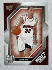 2009-10 Upper Deck Draft Edition Stephen Curry Rookie Card #34 Very Clean. rookie card picture
