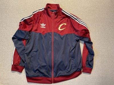 Adidas Cleveland Cavaliers Full Zip Jacket Warm Up Coat 2XL 2X
