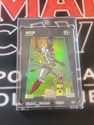 2026 Bo Jackson Battle Arena #BF-120 `CASTLER` Stephon Castle Glow Battlefoil SP