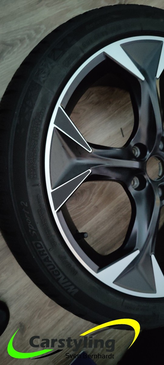 Set Of 4 Cupra Formentor Rim Stickers - Matte Copper Oracal Film For 19-Inch Original Wheels