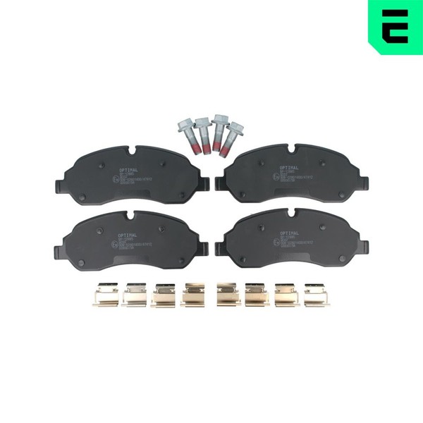 Bremsbelagsatz Scheibenbremse Optimal BP-12885 FüR Ford Transit V363 FCD FDD FED-image