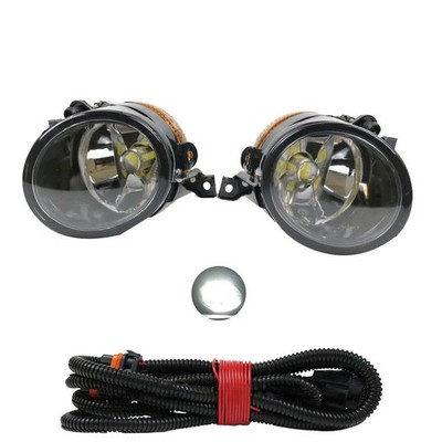 Front Bumper Fog Lights Lamps LED with Wire For Volkswagen Scirocco 2009-2014