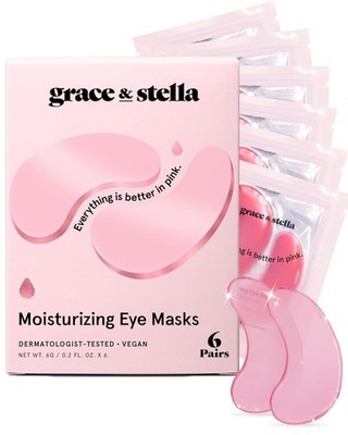 grace & stella - Preisgekrönte Augenpads gegen Augenringe, Aufhellende Eye 