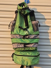 Mochila portaperros K9 Sport Sack FLEX, verde, mediana, grande y X-grande M-XL