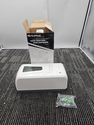 (QTY 3) Alpine 430-L Wall-Mount Automatic Hands-Free Liquid/Gel Hand Sanitizer