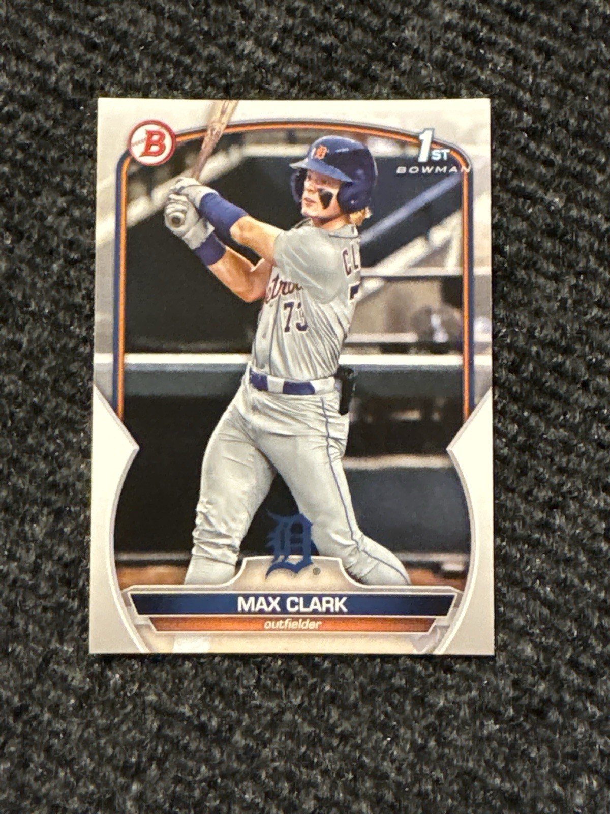 2023 Bowman Draft #BD-76 Max Clark 1st Bowman Detroit Tigers