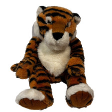 Tickles Bengal Tiger Russ Berrie Weighted Stuffed Animal Plush VTG