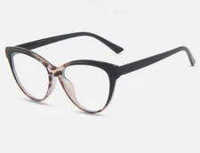 Progressive Color Anti-Blue-Ray Fashion Cat Eye Resin Woman Reading Glasses