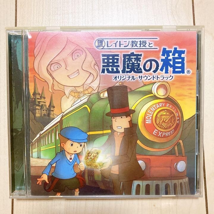 Professor Layton GAME SOUND TRACK CD music / and the Devil's Box