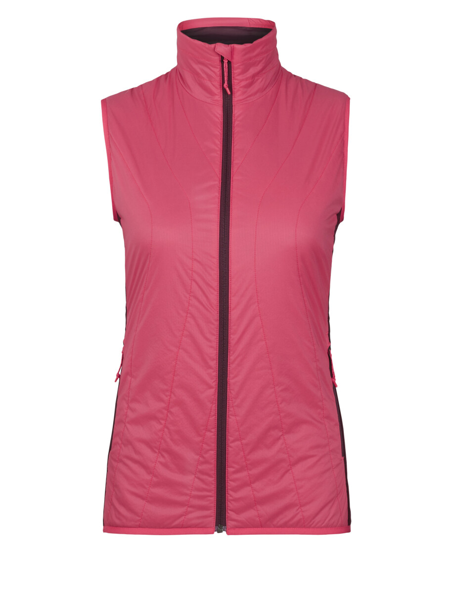 Icebreaker Women Hyperia Lite Hybrid Vest (S) Prism Velvet UK