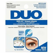 DUO Quick Set False Eyelash Adhesive - White/Clear 7g (71144)