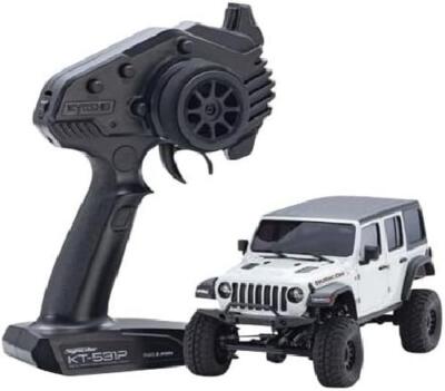 Kyosho ミニッツ 4x4Jeep ラングラー Kyosho MINI-Z 4x4 Ready Set Jeep Wrangler Rubicon White