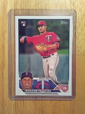 2023 Topps Series One Jermaine Palacios #56 Rookie Card - Minnesota Twins