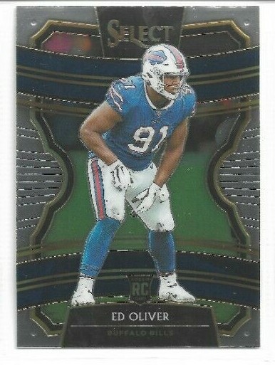 2019 Panini Select Ed Oliver Concourse Base RC Card # 25