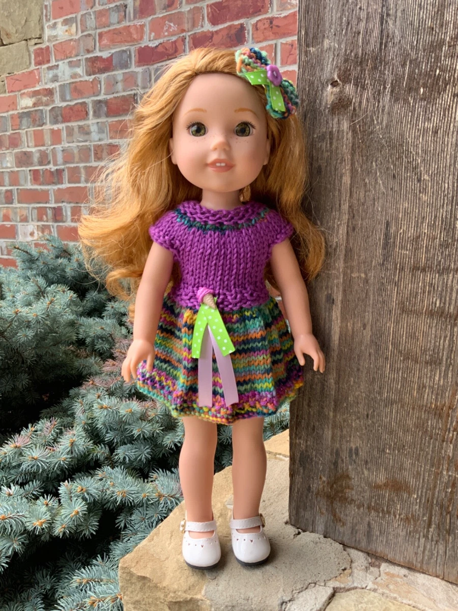 Size of best sale wellie wisher doll