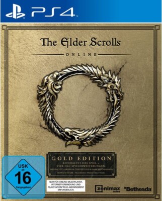 PS4 - The Elder Scrolls Online #Gold Edition mit OVP sehr guter Zustand