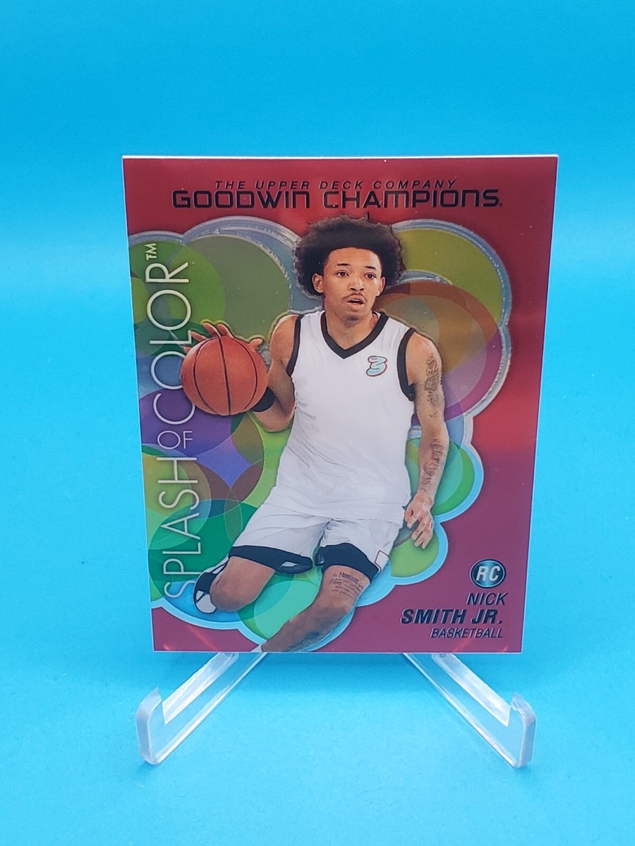 Nick Smith Jr. 2023 UD Goodwin Champions #SCP-78 Splash of Color