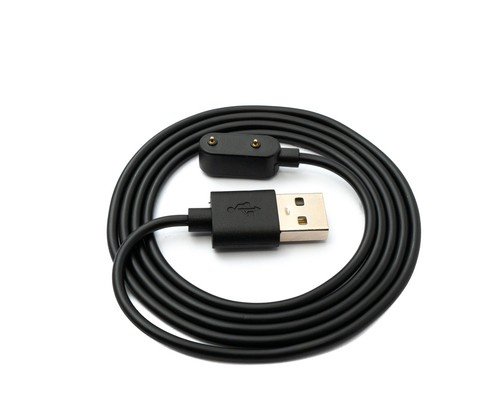 USB 2.0 Cable 100 CM Charging Cable for Oppo Band 2 Smartwatch IN Black - Zdjęcie 2 z 5