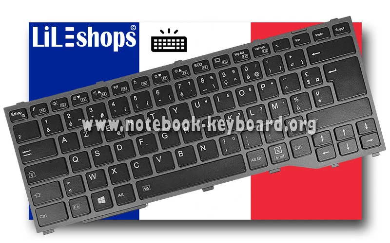 Claviers Fujitsu QWERTY pour ordinateur portable