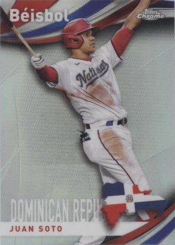 Juan Soto 2021 Bowman Chrome #84 Washington Nationals | eBay