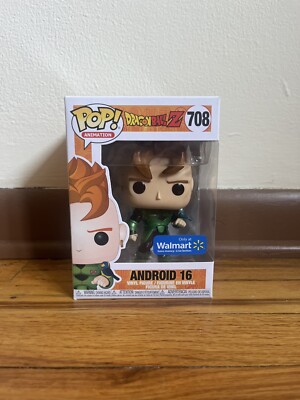 Funko Pop! Vinyl: Dragon Ball Android 16 (Metallic) Walmart (Exclusive)  #708 889698399463|