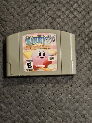 Kirby 64 The Crystal Shards Nintendo 64 N64 2000 Authentic Cartridge Only Tested